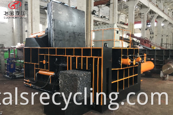 Y81t-130 Automatic Waste Metal Scraps Pressing Baler Machine